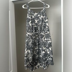 Merona Black & White dress. M